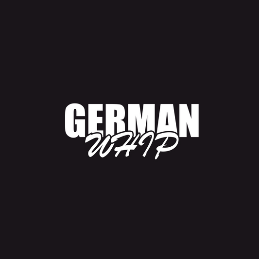 German Whip Sticker