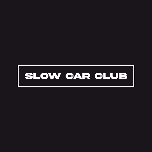 Slow Car Club Sticker