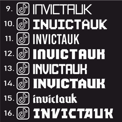 Custom Tiktok Social Tag